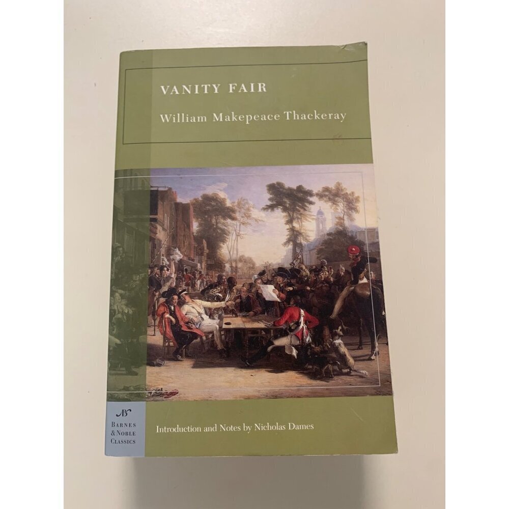 Vanity Fair by William Makepeace Thackeray Paperback Book LS7